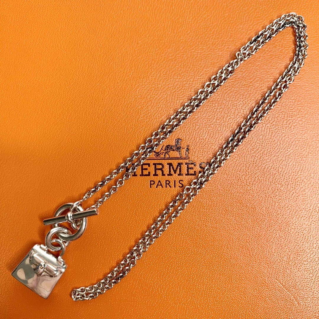 Hermes(エルメス)のHERMES エルメス ネックレス アミュレット ケリー シルバー925 レディースのアクセサリー(ネックレス)の商品写真