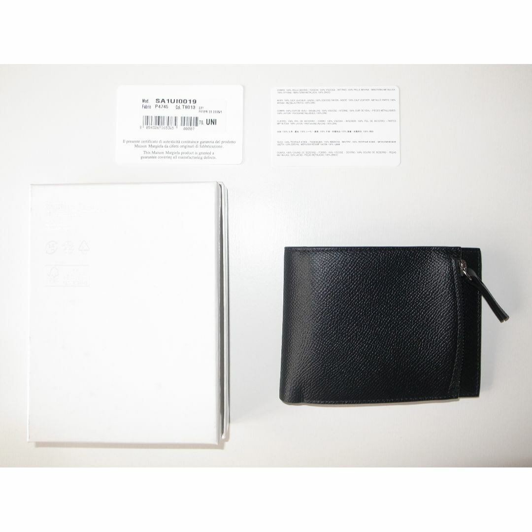 マルジェラ 二つ折り 財布 wallet grain leather 23SS-