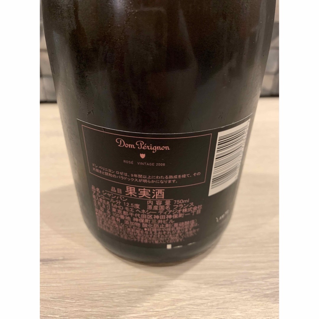 Dom Pérignon(ドンペリニヨン)のドンペリロゼ ヴィンテージ2008 食品/飲料/酒の酒(シャンパン/スパークリングワイン)の商品写真