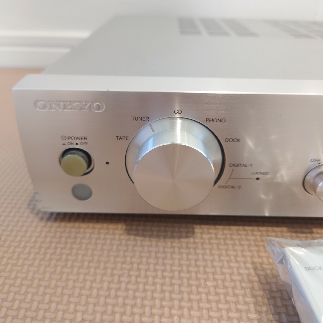 リモコン付き ONKYO ステレオ・プリメインアンプ A-5VL(S)-