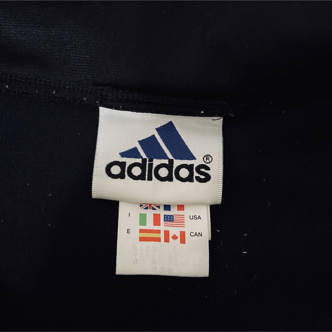 超希少adidas 90s 万国旗 刺繍ロゴ トラックジャケット 日本代表