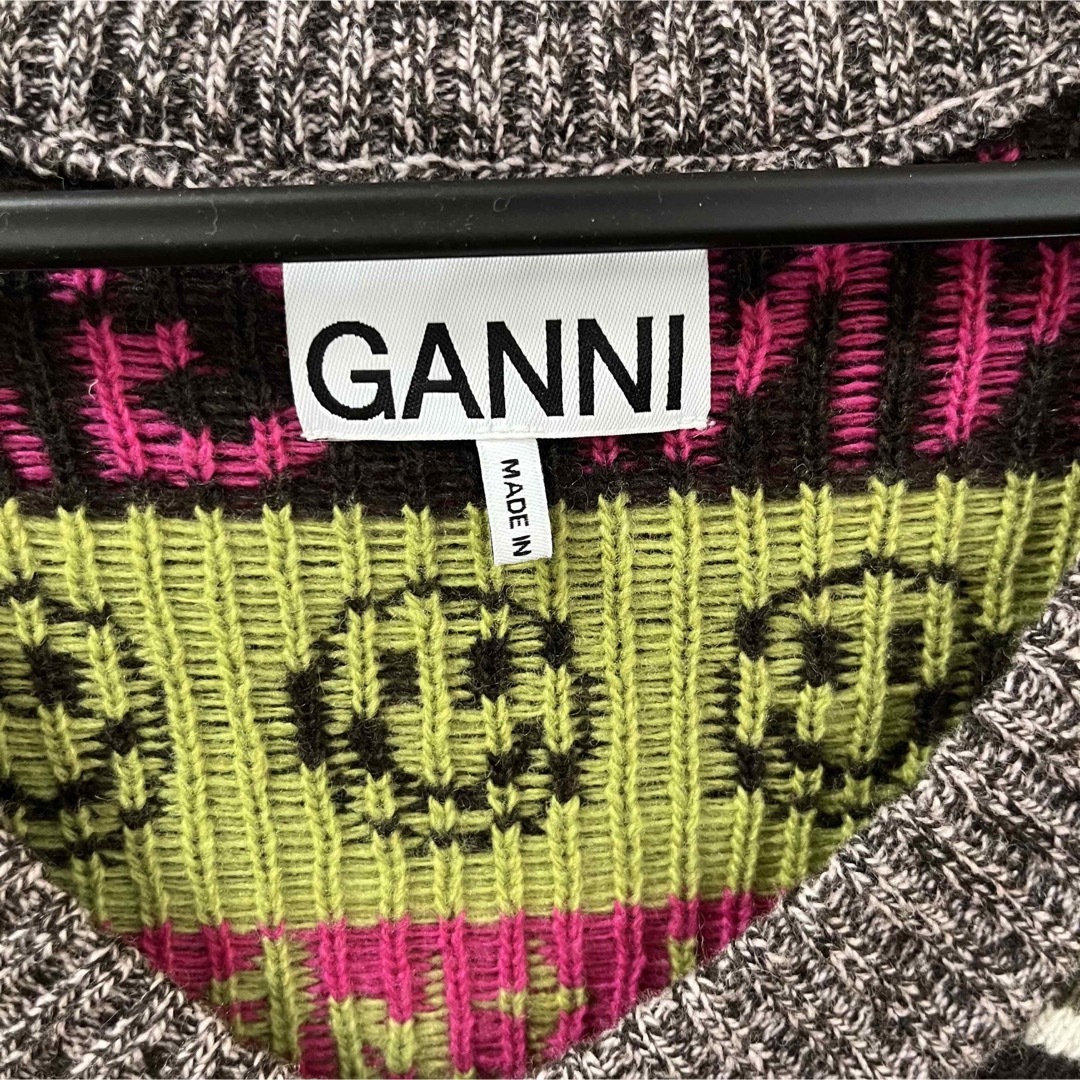 TOMORROWLAND - GANNI ニットベスト pinkの通販 by ミックスジュース's