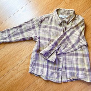 グローバルワーク(GLOBAL WORK)のグローバルワーク　キッズ110  チェック柄シャツ(Tシャツ/カットソー)