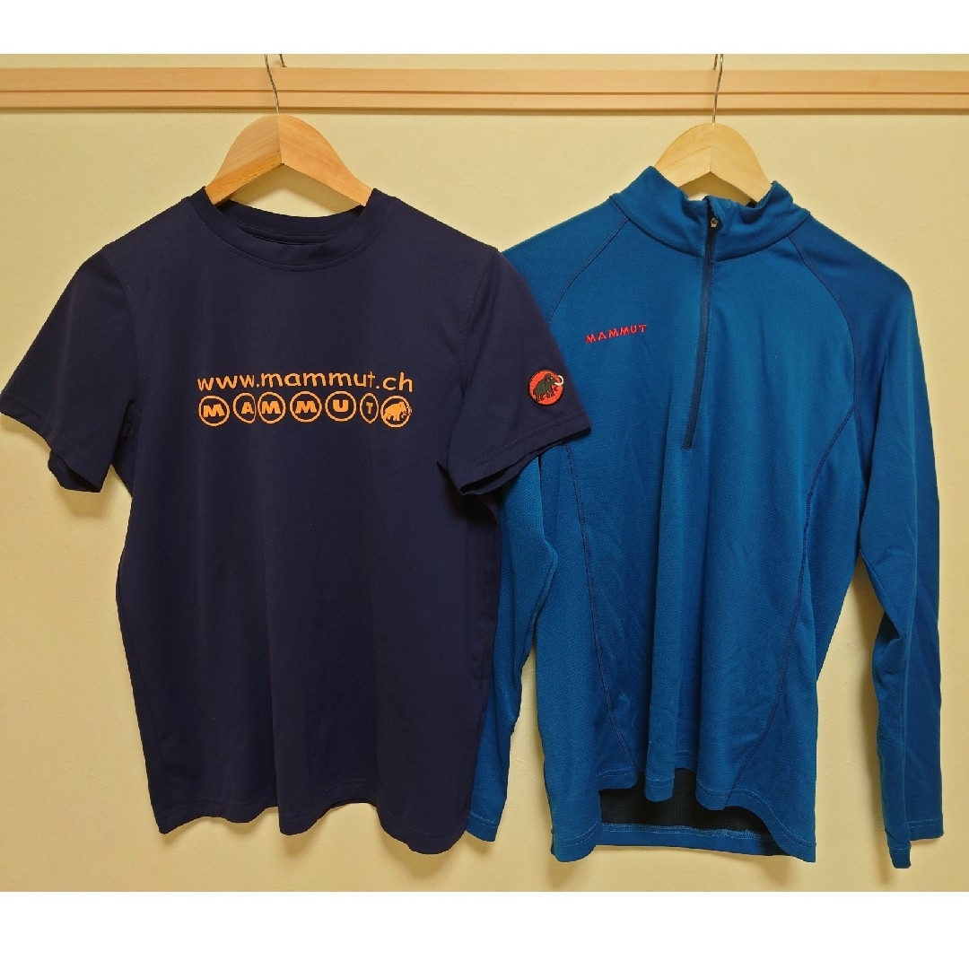 Mammut(マムート)のマムート　Tシャツ・ロンTセット メンズのトップス(Tシャツ/カットソー(半袖/袖なし))の商品写真