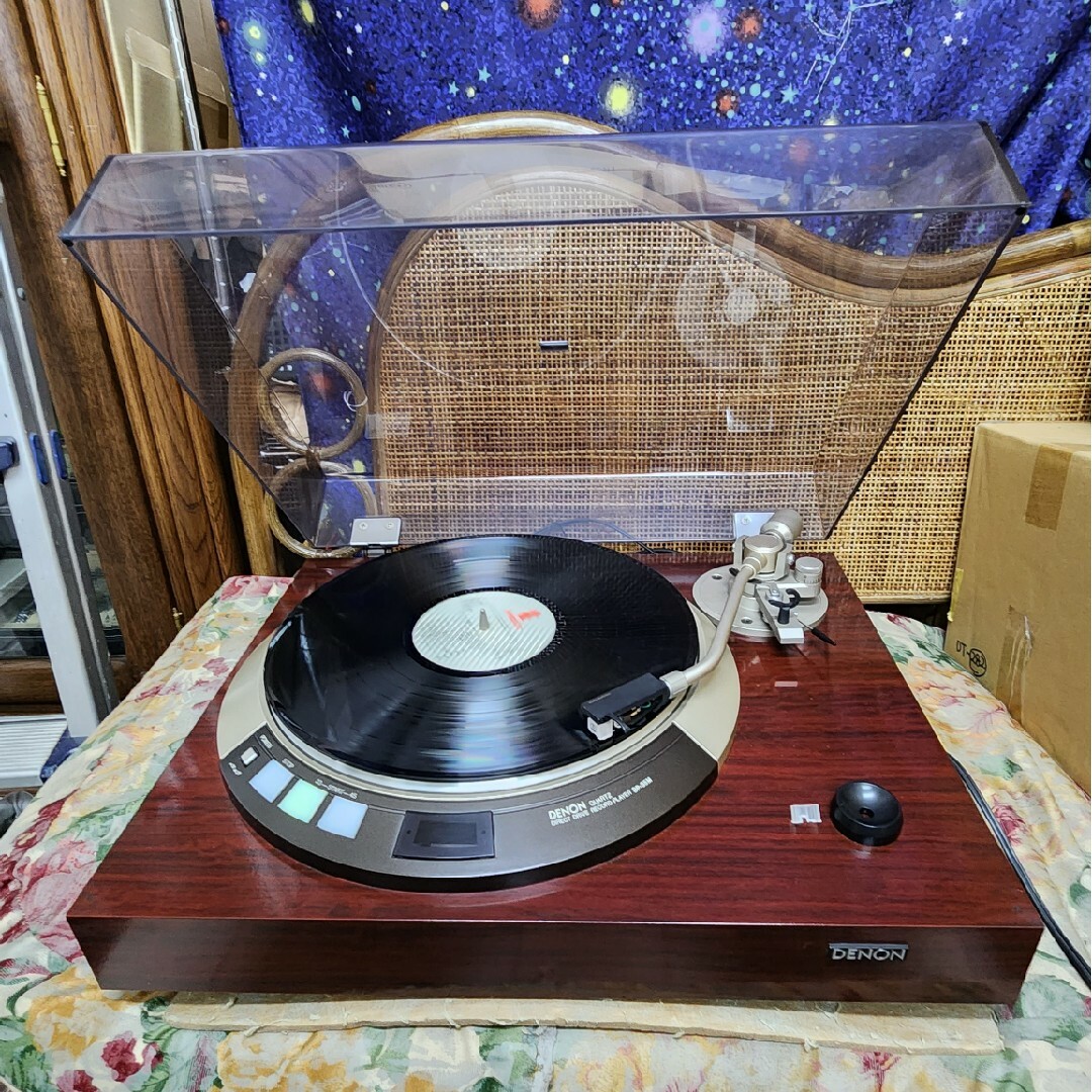 奇跡！レストア超美品！カートリッジ新品DENON レコードプレーヤーDP-57M