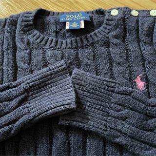 ポロラルフローレン(POLO RALPH LAUREN)の(お値下げ中！)ポロ　ラルフローレン　女の子　セーター(ニット)