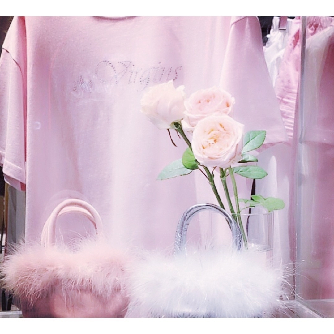 新品♥新宿伊勢丹限定ｔｈｅＶｉｒｇｉｎｓ ｂｉｊｏｕ Ｔ－ＳＨＩＲＴＳ ＰＩＮＫ