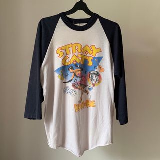 stray cats ラグラン　リンガー　菅田将暉着用(Tシャツ/カットソー(七分/長袖))