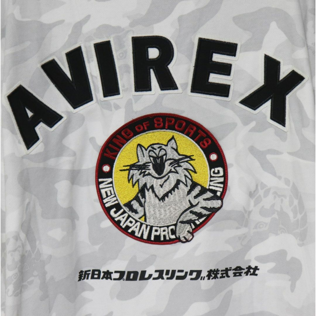 コラボ！新品【新日本プロレス × AVIREX】スペシャル トレーナー 4L