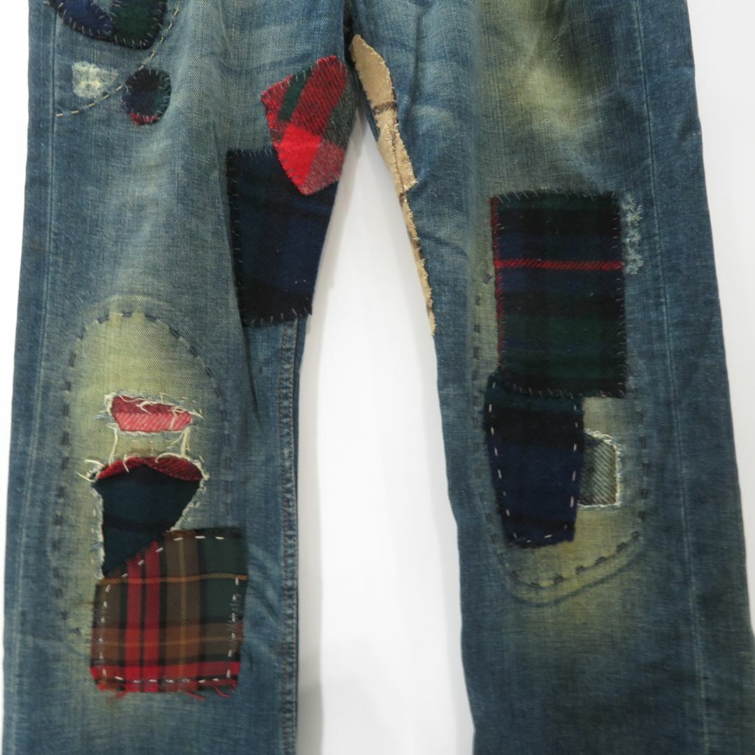 POLO RALPH LAUREN(ポロラルフローレン)のPOLO RALPH LAUREN PATCHWORK DENIM PANT メンズのパンツ(デニム/ジーンズ)の商品写真