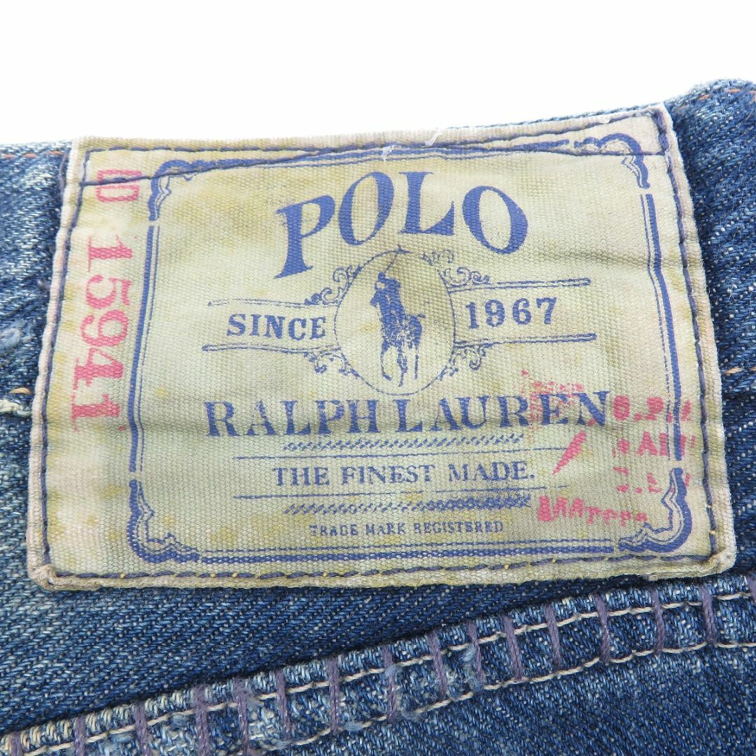 POLO RALPH LAUREN(ポロラルフローレン)のPOLO RALPH LAUREN PATCHWORK DENIM PANT メンズのパンツ(デニム/ジーンズ)の商品写真