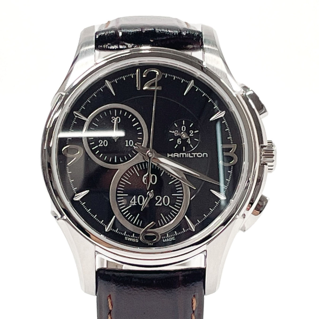 ハミルトン 腕時計 ジャズマスター クロノグラフ  H323720 シクオーツディスプレイタイプ