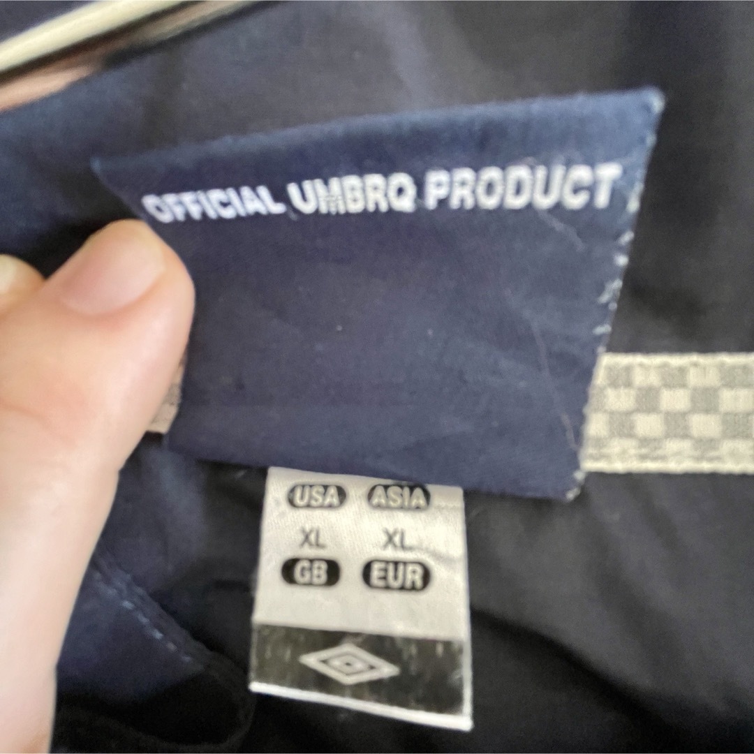 Umbro England Vintage ナイロンジャケット ネイビー XL