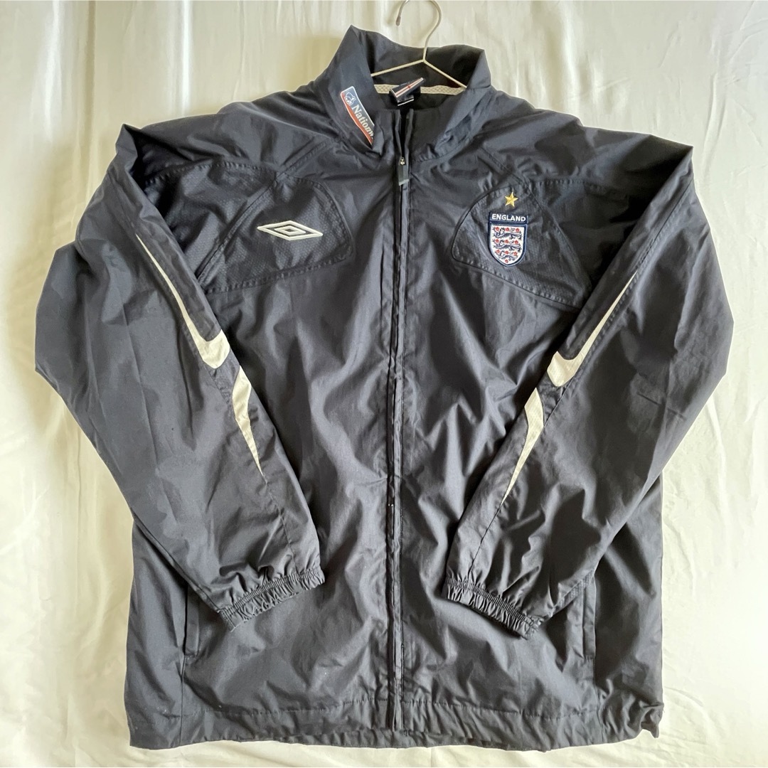 Supreme - Umbro England Vintage ナイロンジャケット ネイビー XLの+