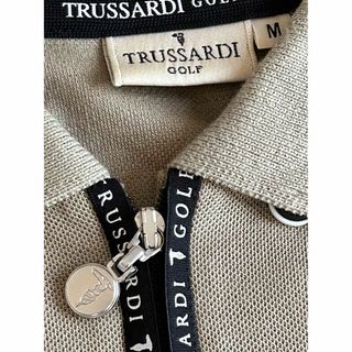 トラサルディ(Trussardi)のトラサルディ　ゴルフシャツ　襟も立ち便利(ウエア)