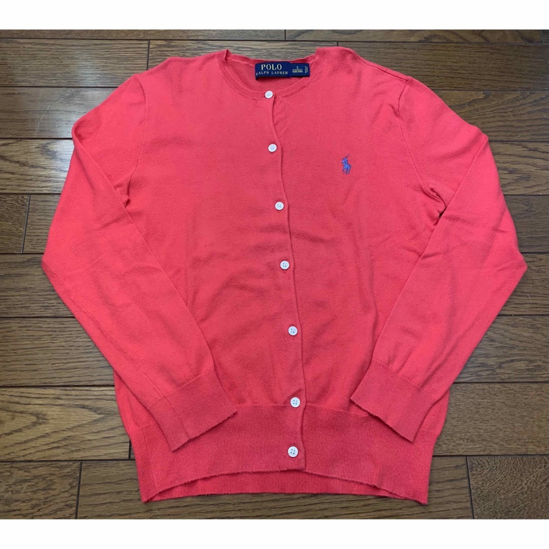 Ralph Lauren ラルフローレン 薄手カーディガン ニット ピンク | フリマアプリ ラクマ