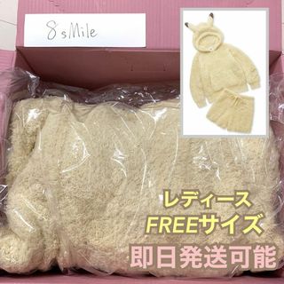 ジェラートピケ(gelato pique)の【確実正規品】ジェラピケ ポケモン ピカチュウパーカ＆ショートパンツセット(ルームウェア)