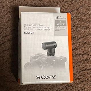 ソニー(SONY)のショットガンマイクロホン ECM-G1(ミラーレス一眼)