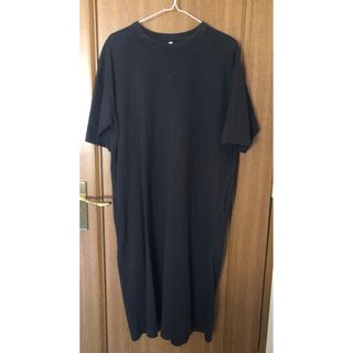 Tシャツワンピース 綿100% MーL(ロングワンピース/マキシワンピース)