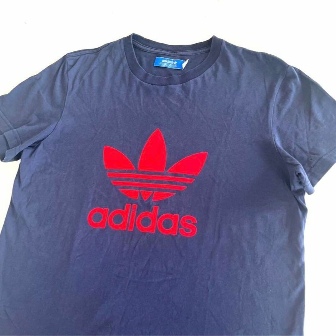 adidas(アディダス)のadidas originals Tシャツ  古着 プリントロゴ М メンズのトップス(Tシャツ/カットソー(半袖/袖なし))の商品写真