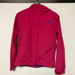 ザノースフェイス(THE NORTH FACE)の美品 ザ ノースフェイス ウィメンズマウンテンジャケット パラソルピンク(ナイロンジャケット)