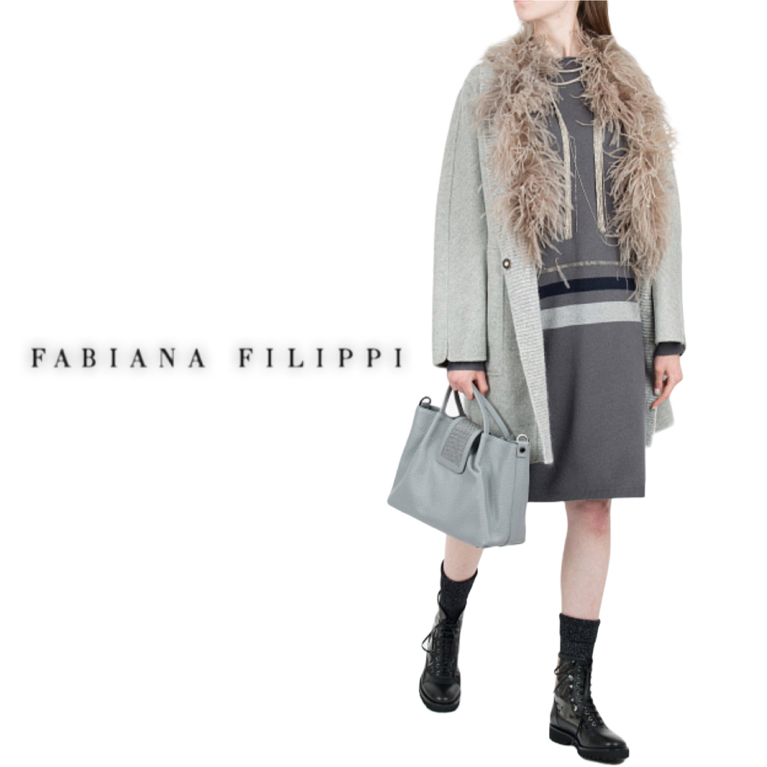 FABIANA  FILIPPI カシミア混ニットワンピース