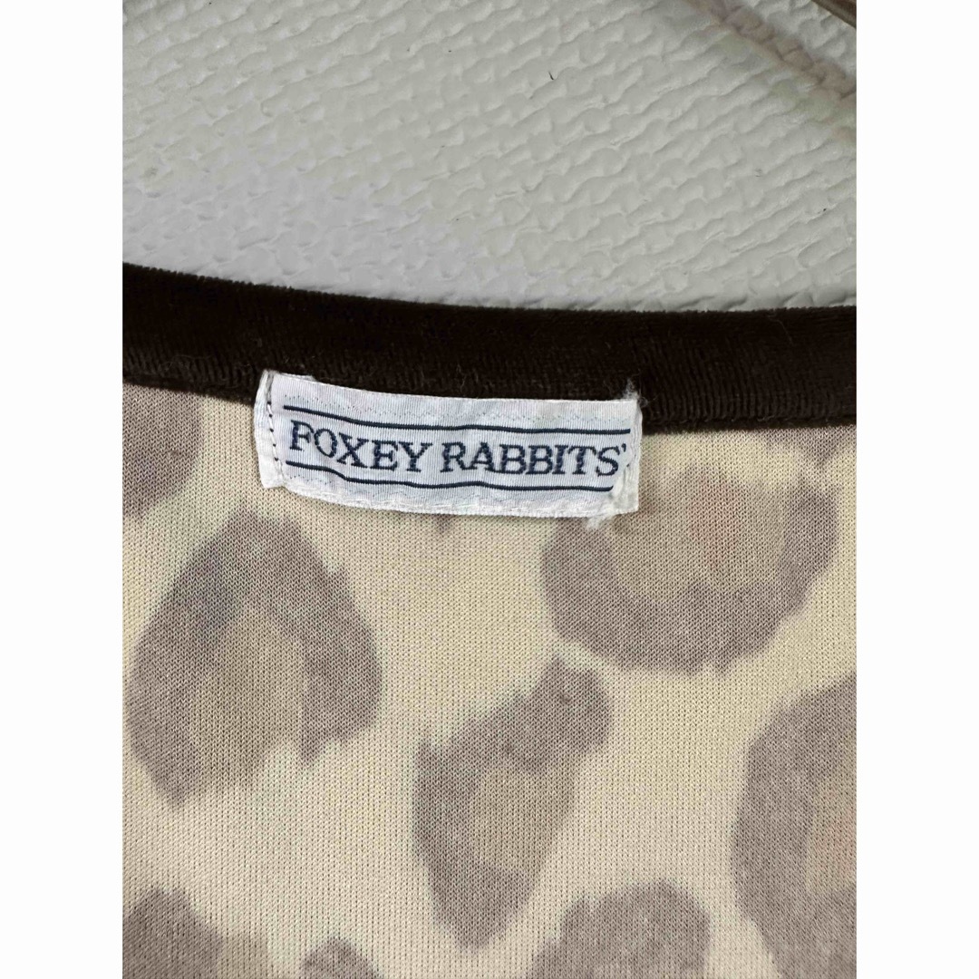 FOXEY(フォクシー)のフォクシーラビッツ　FOXEY RABBITS  ベロア　ワンピース　チュニック レディースのワンピース(ひざ丈ワンピース)の商品写真