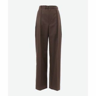 AURALEE - オーラリー ヘリンボーンベルテッドパンツ 22SS ブラウン ...