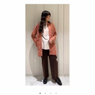 AURALEE - オーラリー ヘリンボーンベルテッドパンツ 22SS ブラウン ...