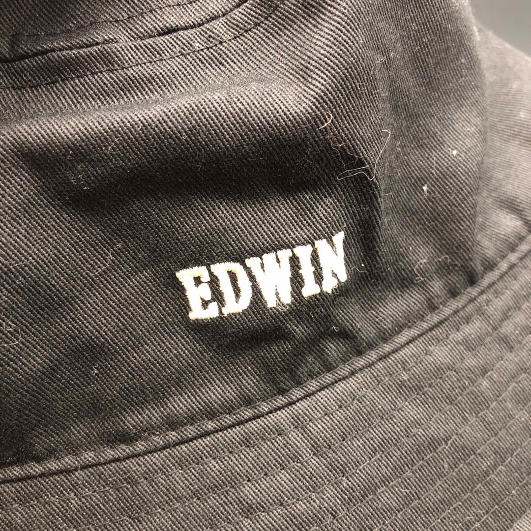 EDWIN - 即決 EDWIN エドウィン ハット 帽子 ブラックの通販 by me ...