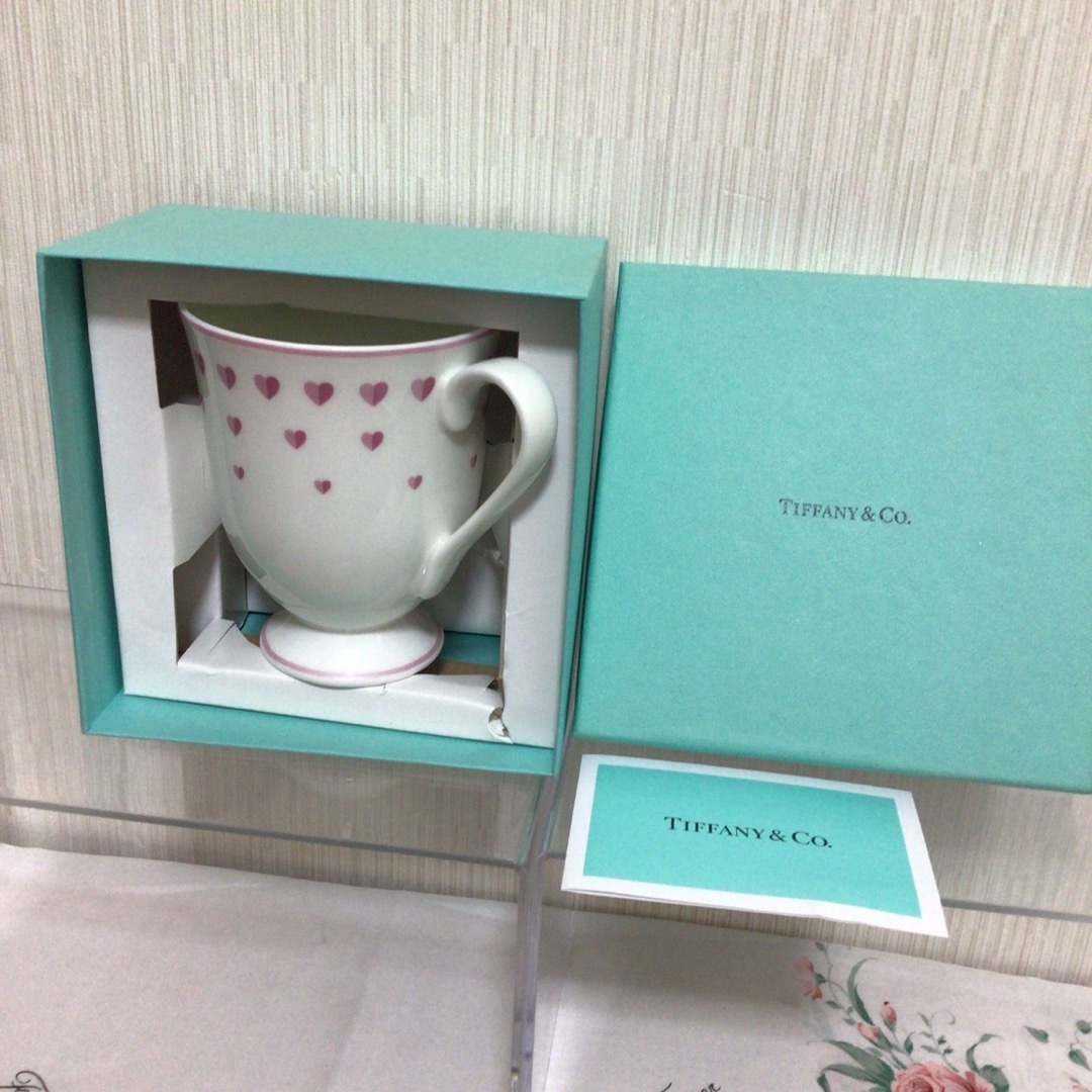 ティファニー　マグカップ　ハート　TIFFANY