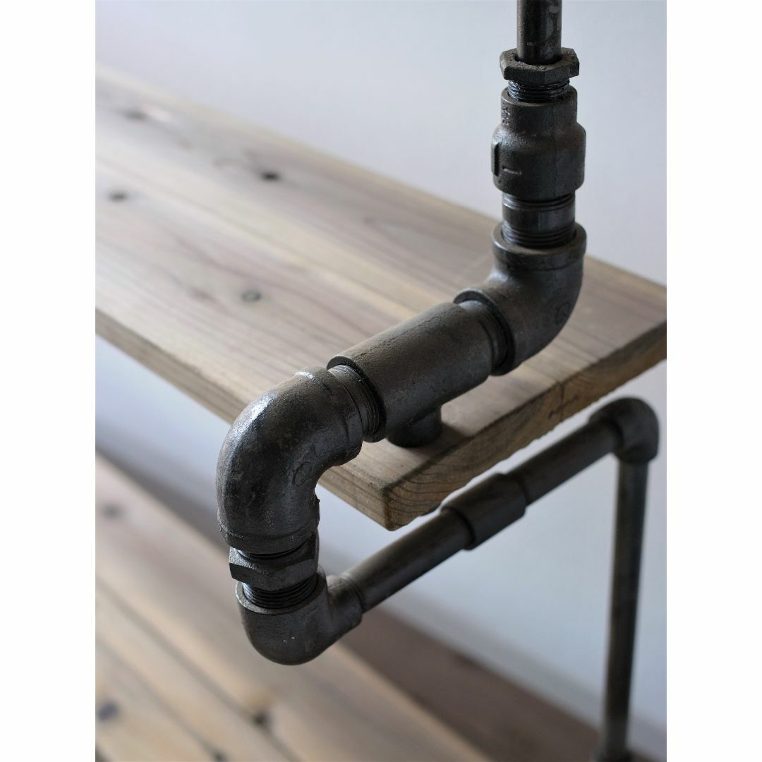 【現品限り】vintage iron shelf 1255*1200*300