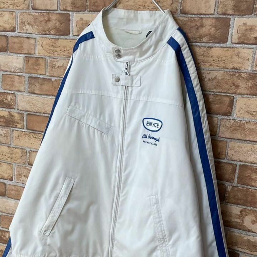 ENYCE エニーチェ　レーシングジャケット　レザー　ビッグシルエット　XXXL