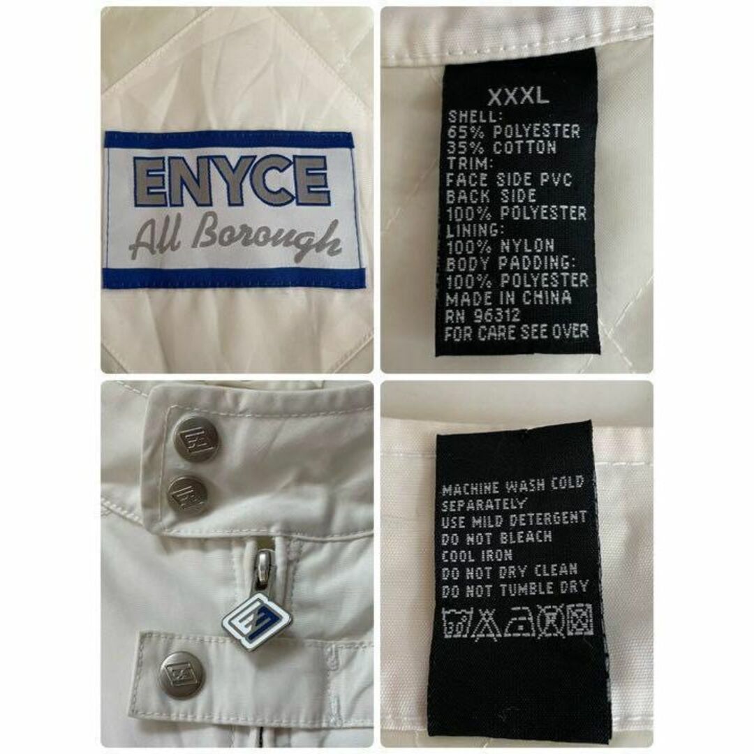 ENYCE エニーチェ　レーシングジャケット　レザー　ビッグシルエット　XXXL