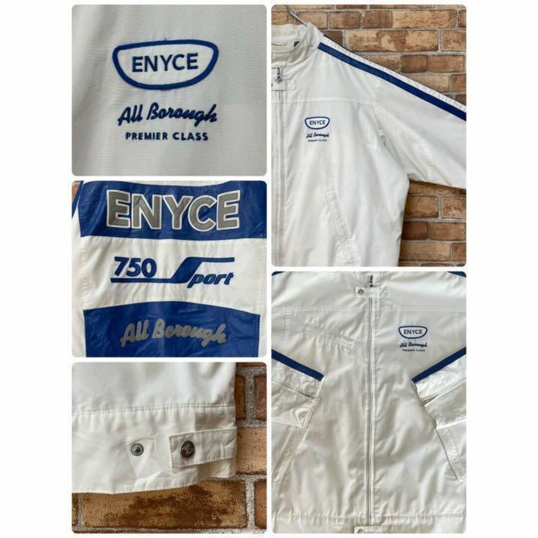 ENYCE エニーチェ　レーシングジャケット　レザー　ビッグシルエット　XXXL