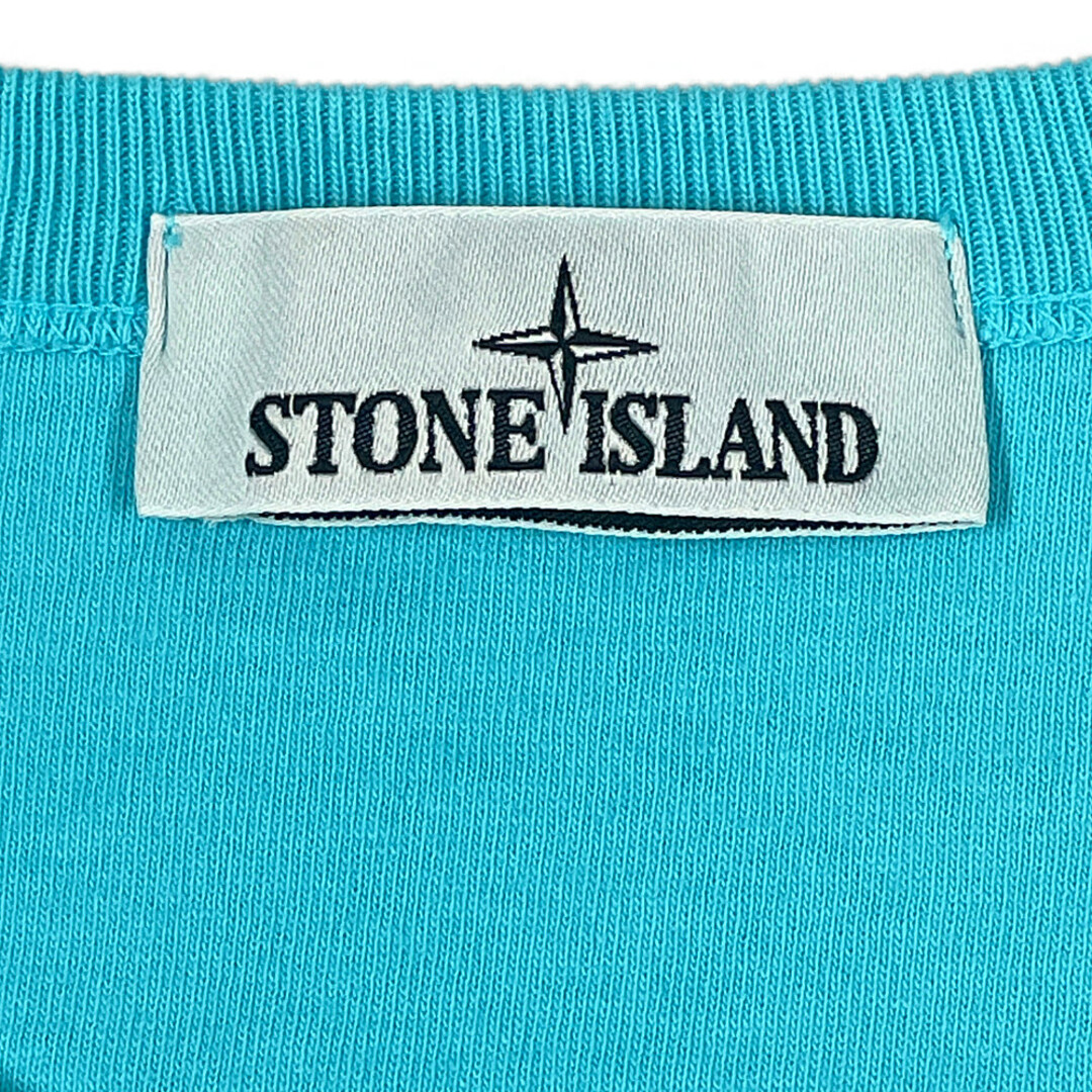 STONE ISLAND(ストーンアイランド)のSTONE ISLAND ストーンアイランド 品番 781521244 23SS クルーネック ロング  Tシャツ 長袖 ライトブルー サイズM 正規品 / 31733 メンズのトップス(Tシャツ/カットソー(七分/長袖))の商品写真