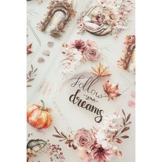 ☆海外マステ☆ Journal Pages さん FALLING(PET)の通販 by マステ
