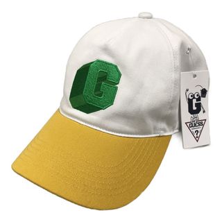 ゲス(GUESS)の##GUESS×GENERATIONSコラボ M0GMK1A7712 ONEサイズ G LOGO 6-PANEL CAP 6パネルキャップローキャップ ホワイト(キャップ)