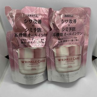 コーセー(KOSE)のグレイスワン　リンクルケア　ホワイトモイストジェルクリーム　90g×2個セット(オールインワン化粧品)