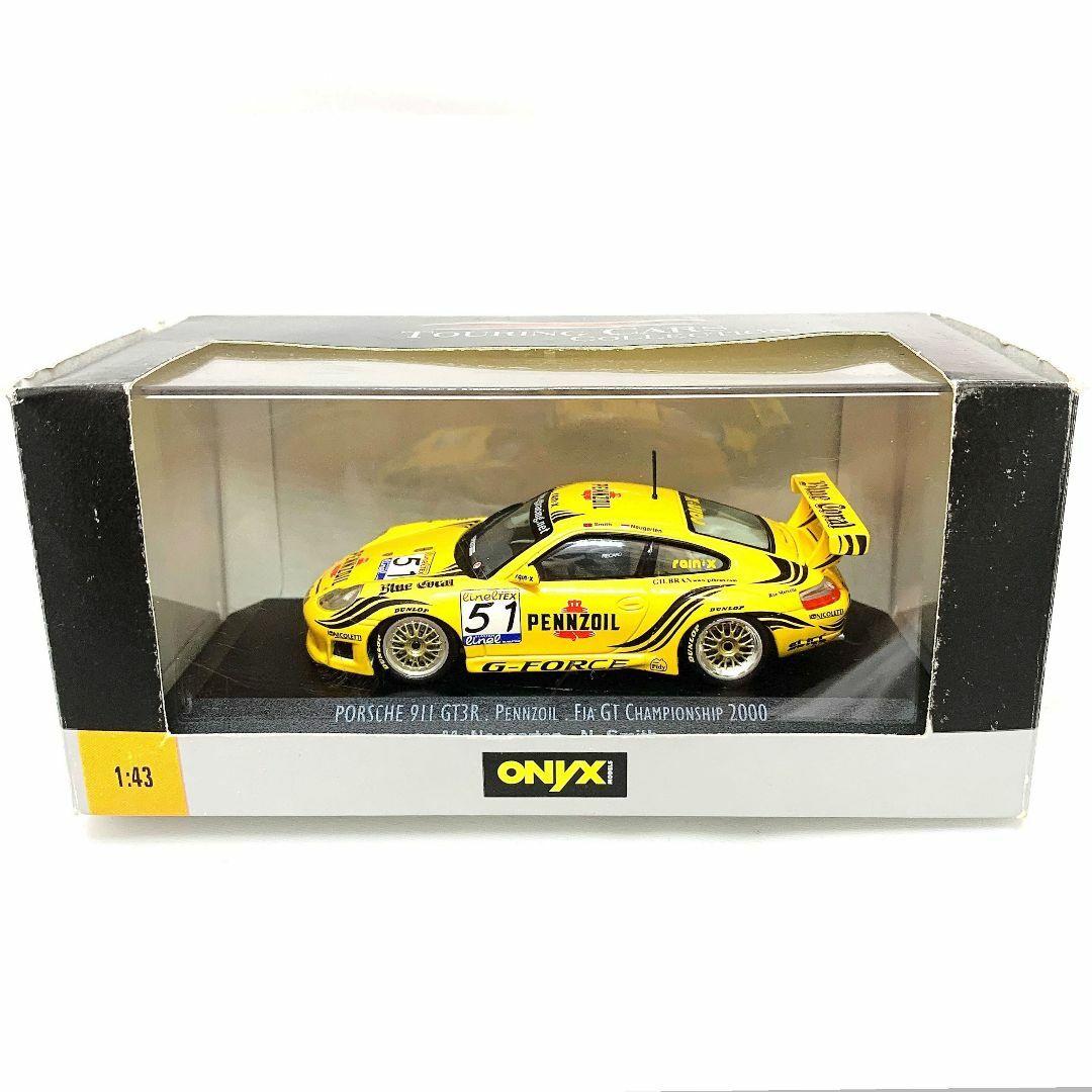 オニキス 1/43 Porsche 911 GT3R 2000年 ペンゾイル エンタメ/ホビーのおもちゃ/ぬいぐるみ(ミニカー)の商品写真