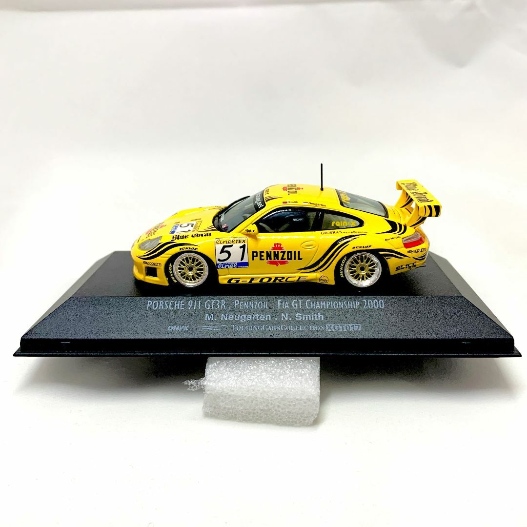 オニキス 1/43 Porsche 911 GT3R 2000年 ペンゾイル エンタメ/ホビーのおもちゃ/ぬいぐるみ(ミニカー)の商品写真