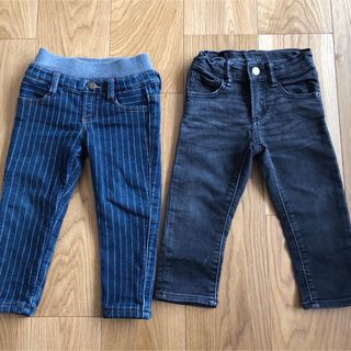 ギャップ(GAP)のデニム　長ズボン　秋冬　ストライプ　90 GAP(パンツ/スパッツ)