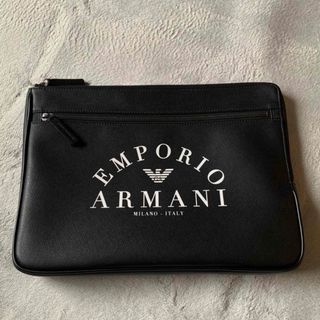 【極美品】EMPORIO ARMANI クラッチバッグ　セカンドバッグ