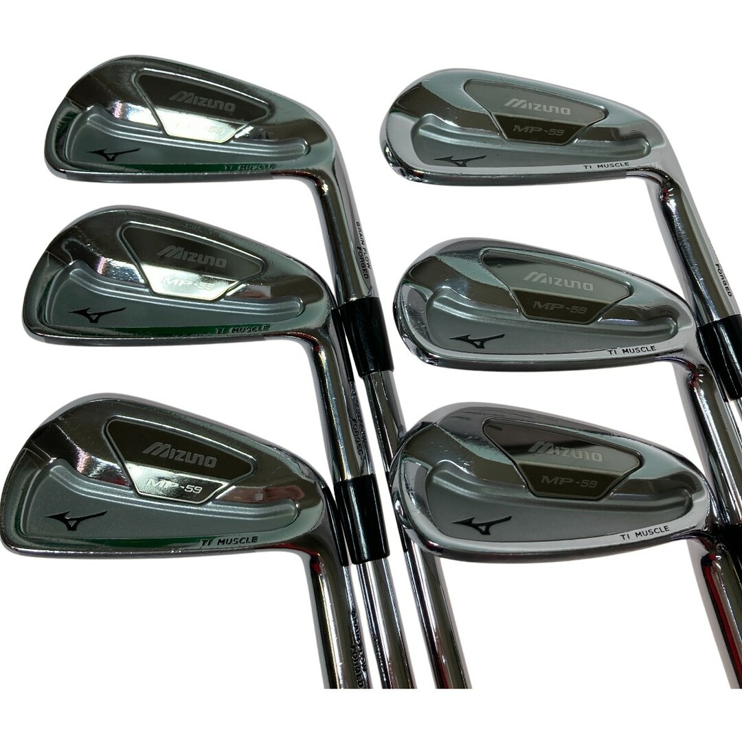 ◎◎MIZUNO ミズノ MP-59 TI MUSCLE 5-9.P 6本 アイアンセット N.S.PRO 950GH S