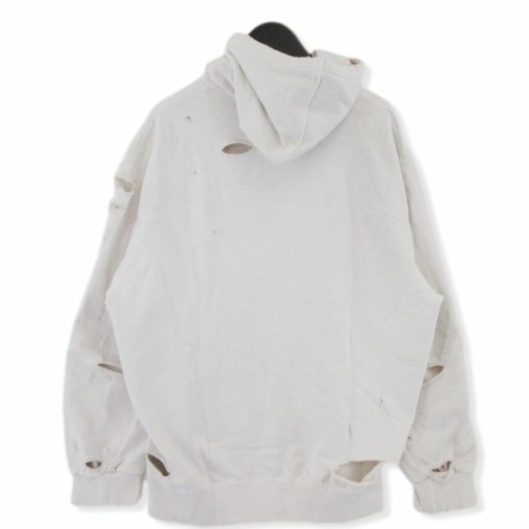 doublet ダブレット　パーカー　WHITE M