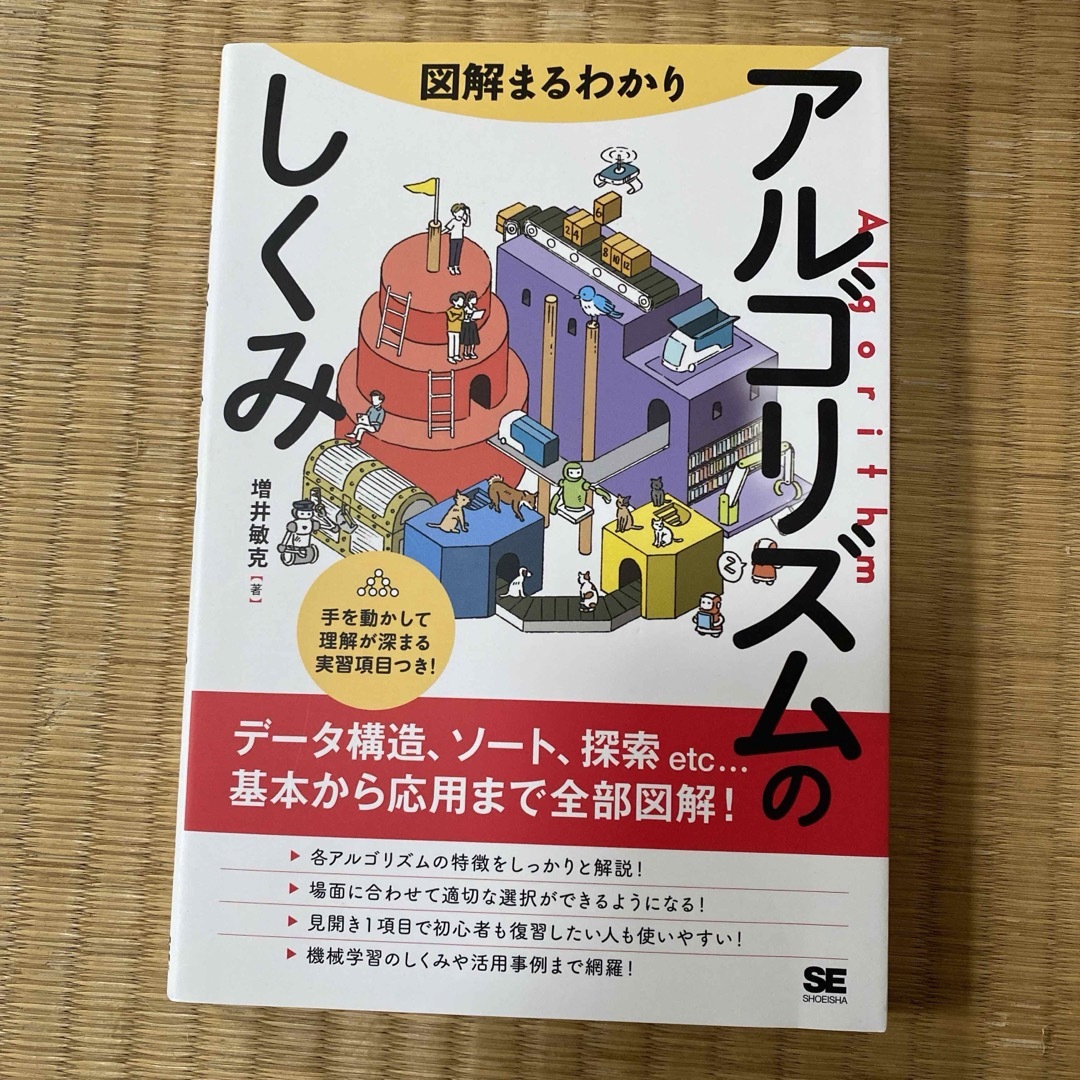 翔泳社(ショウエイシャ)の「図解まるわかり アルゴリズムのしくみ」 エンタメ/ホビーの本(コンピュータ/IT)の商品写真