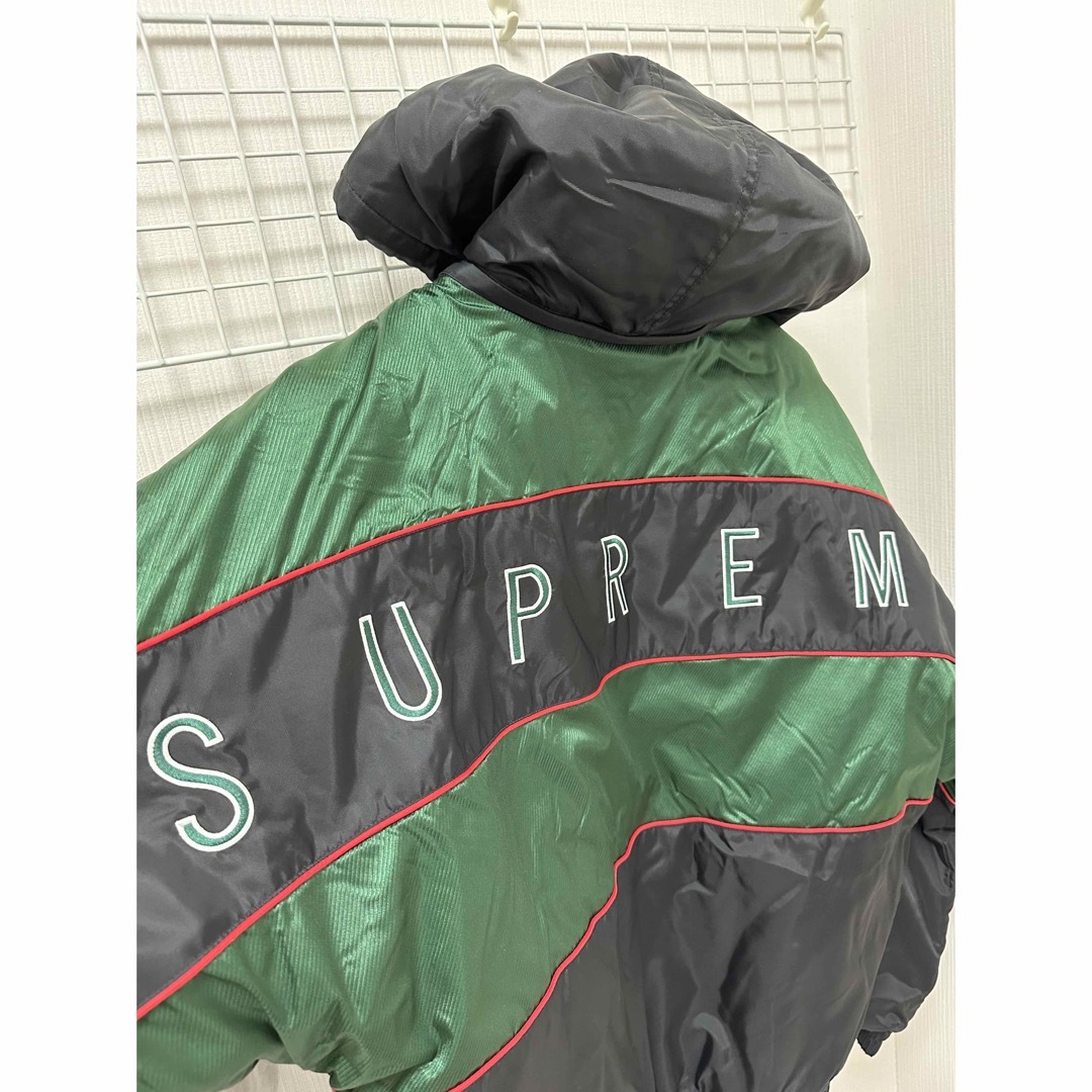 Supremeフード付ナイロンジャケット