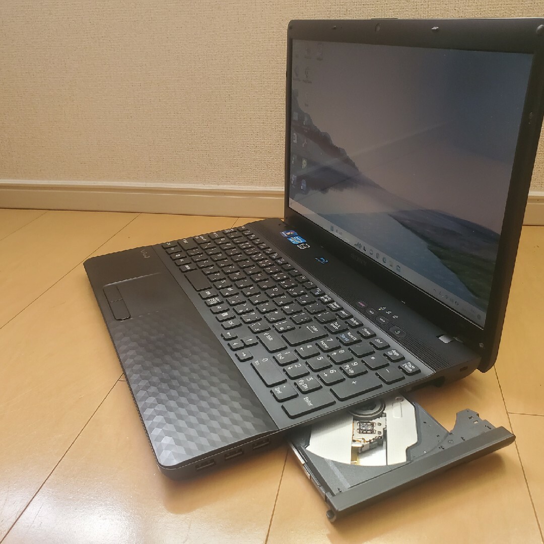 ★VAIO 超高速i7/新品高速SSD256GB/16GB//オフィス2021★スマホ/家電/カメラ