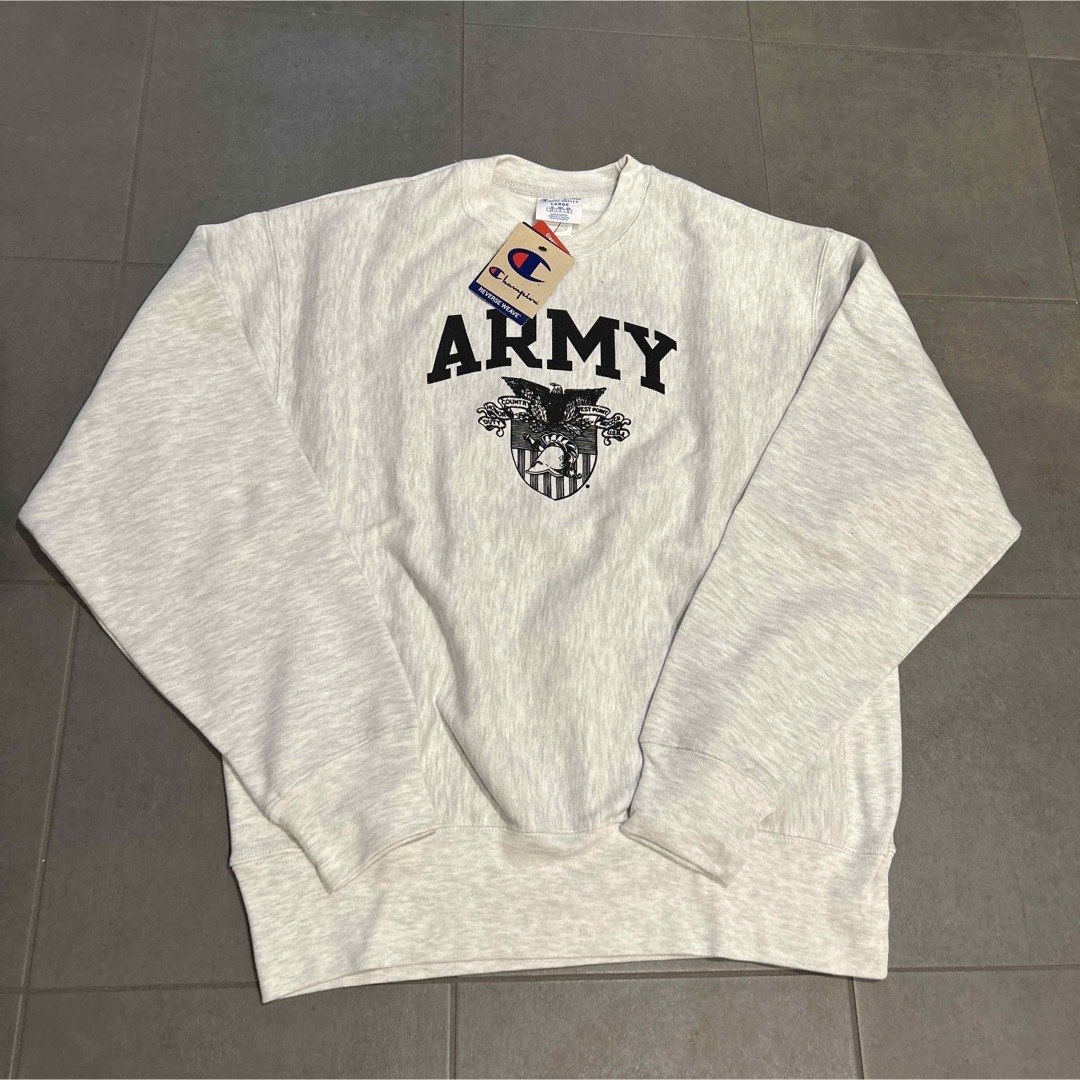 米軍 ARMY Champion チャンピオン スウェット リバースウィーブ M-
