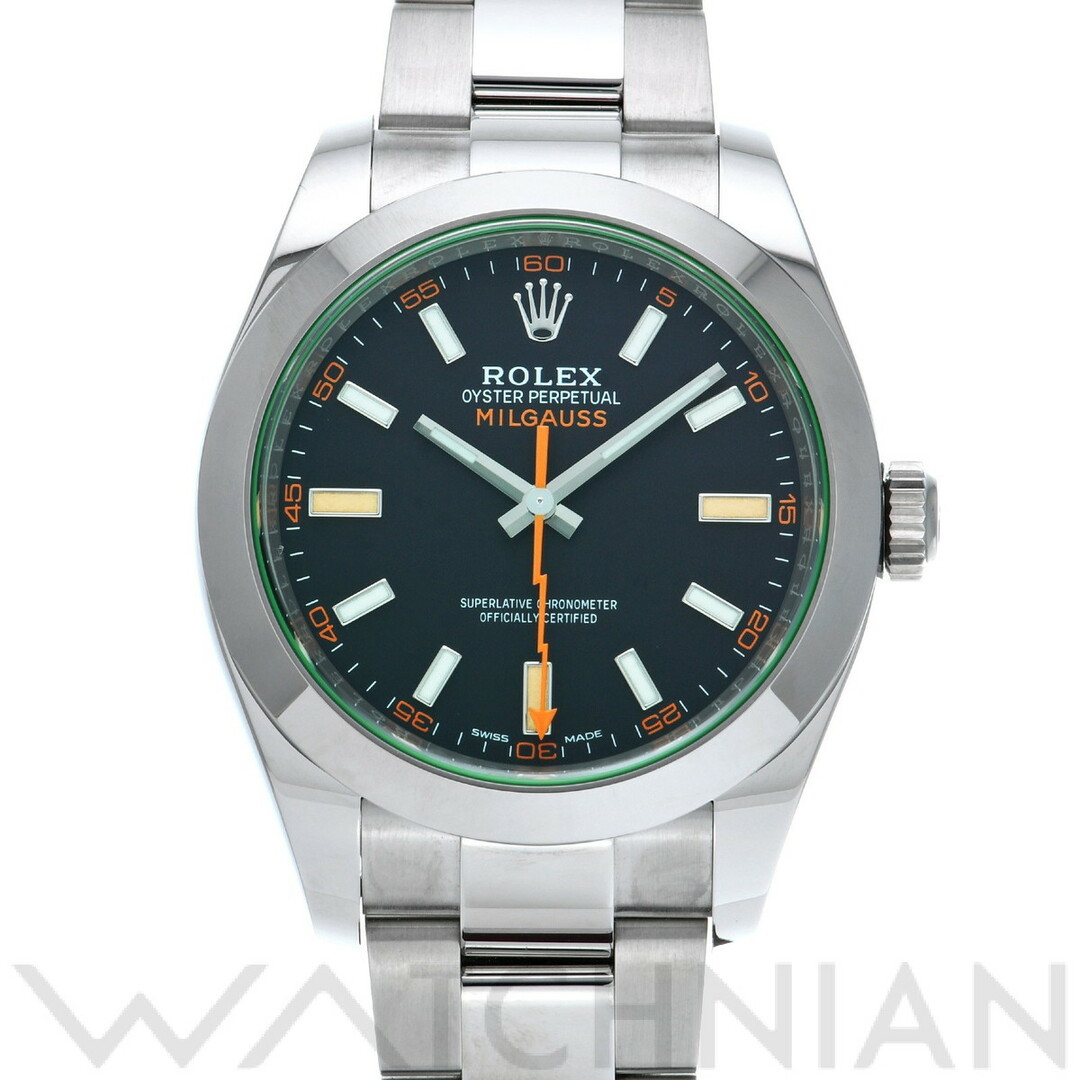 ロレックス ROLEX 116400GV ランダムシリアル インテンスブラック メンズ 腕時計